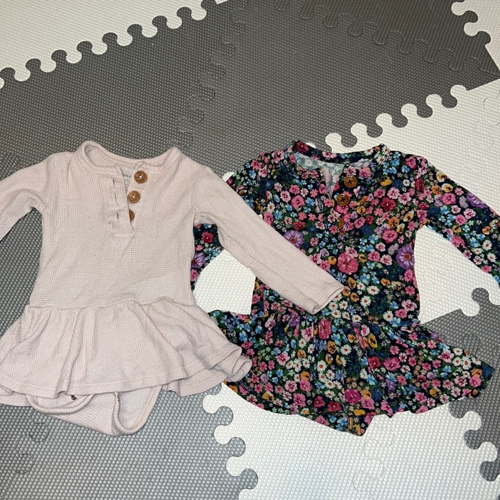 Posh Peanut bamboo twirl dress bundle